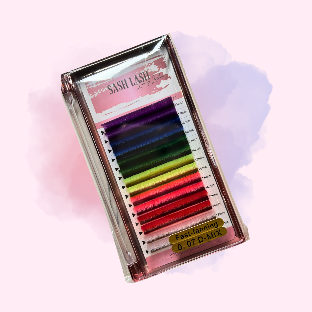 Coloured Lashes