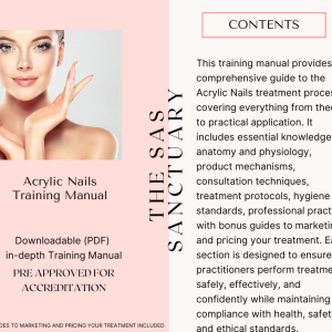 Acrylic Nail Manual (Downloadable PDF)