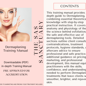 Dermaplaning Manual
