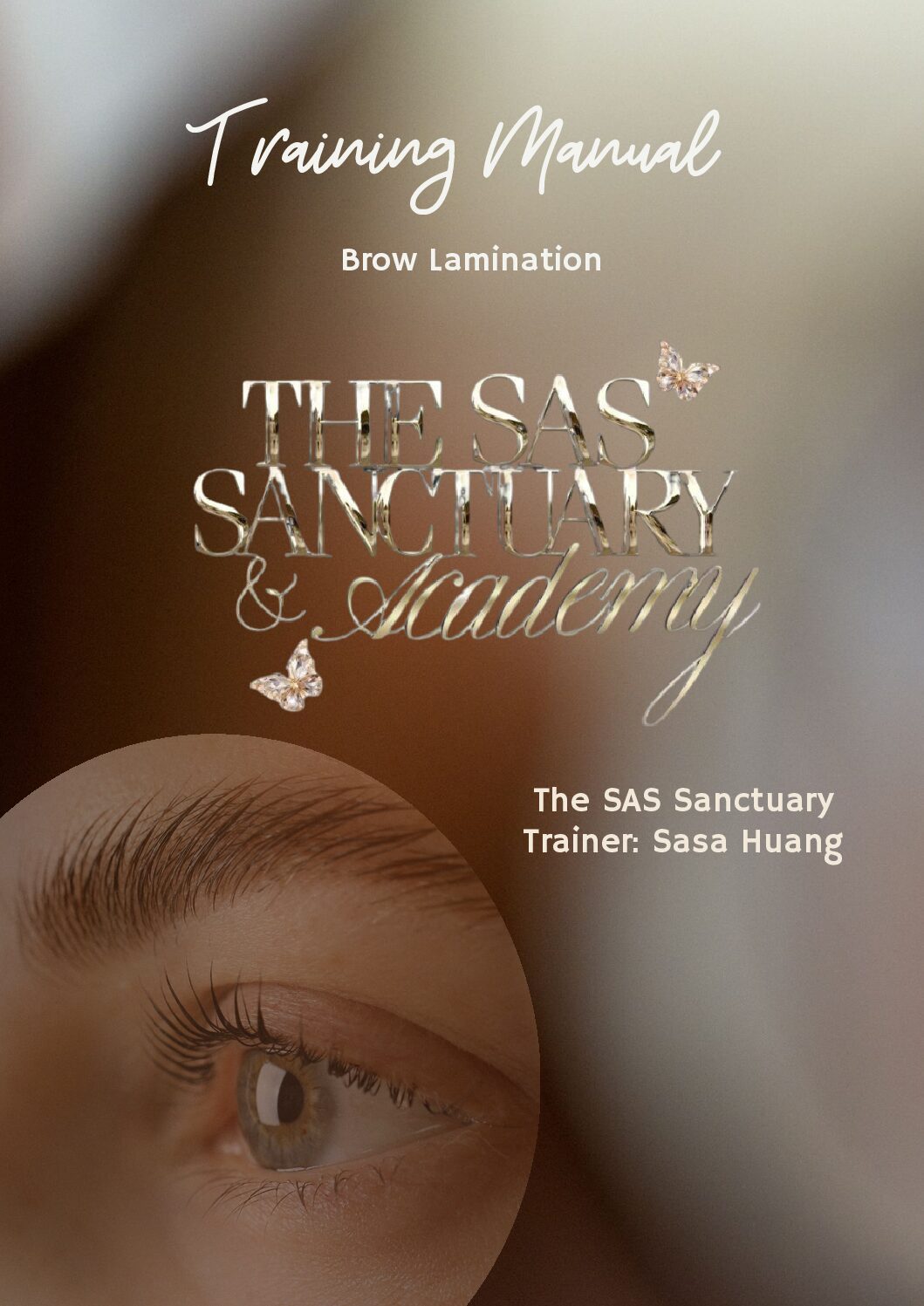 Brow Lamination Manual (Editable Professional use)